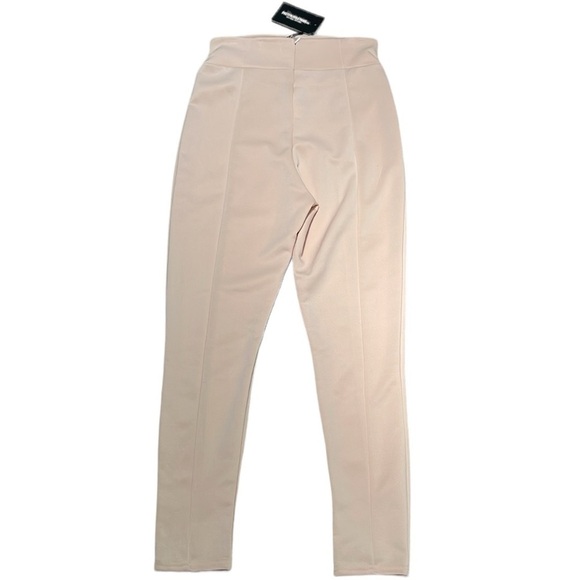 Pretty Little Thing High Waisted Scuba Trouser Pants - Picture 6 of 9